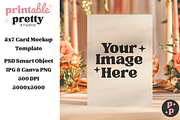 Romantic Wedding Card Mockup PSD, a Product Mockup by Printable Pretty Studio (Thumbnail 9 of 10)