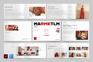 Lifestyle Magazine Template, a Magazine Template by ElvinPrint