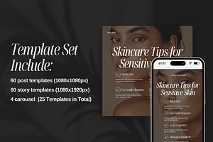 Skincare Coach CANVA Beauty Template