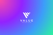 Letter V Logo Business Finance Media, a Branding & Logo Template by Signatoro (Thumbnail 3 of 3)