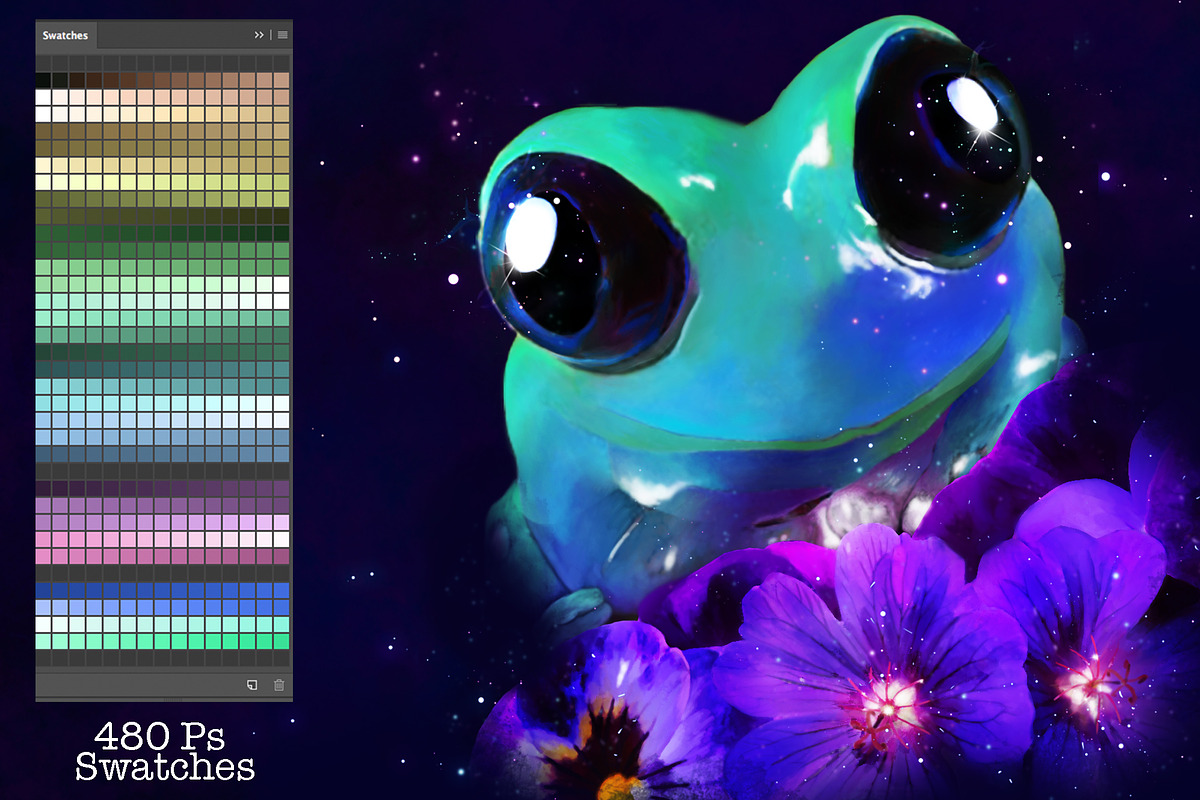 Frog Swatches, a Palette Add-On by PandoraDreams (Photo 1 of 2)
