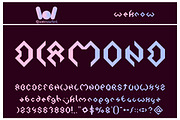Diamond Font, a Font by weknow (Thumbnail 1 of 5)