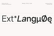 Ventaro — Extended Sans Serif, a Sans Serif Font by InkwellTypeCo (Thumbnail 6 of 12)