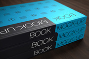 Book Cover Mock-up's, a Print Template by ItemBridge (Thumbnail 1 of 5)