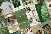 Natural Harmony Social Kit Templates, a Social Media Template by Elena Dorosh (Thumbnail 5 of 13)