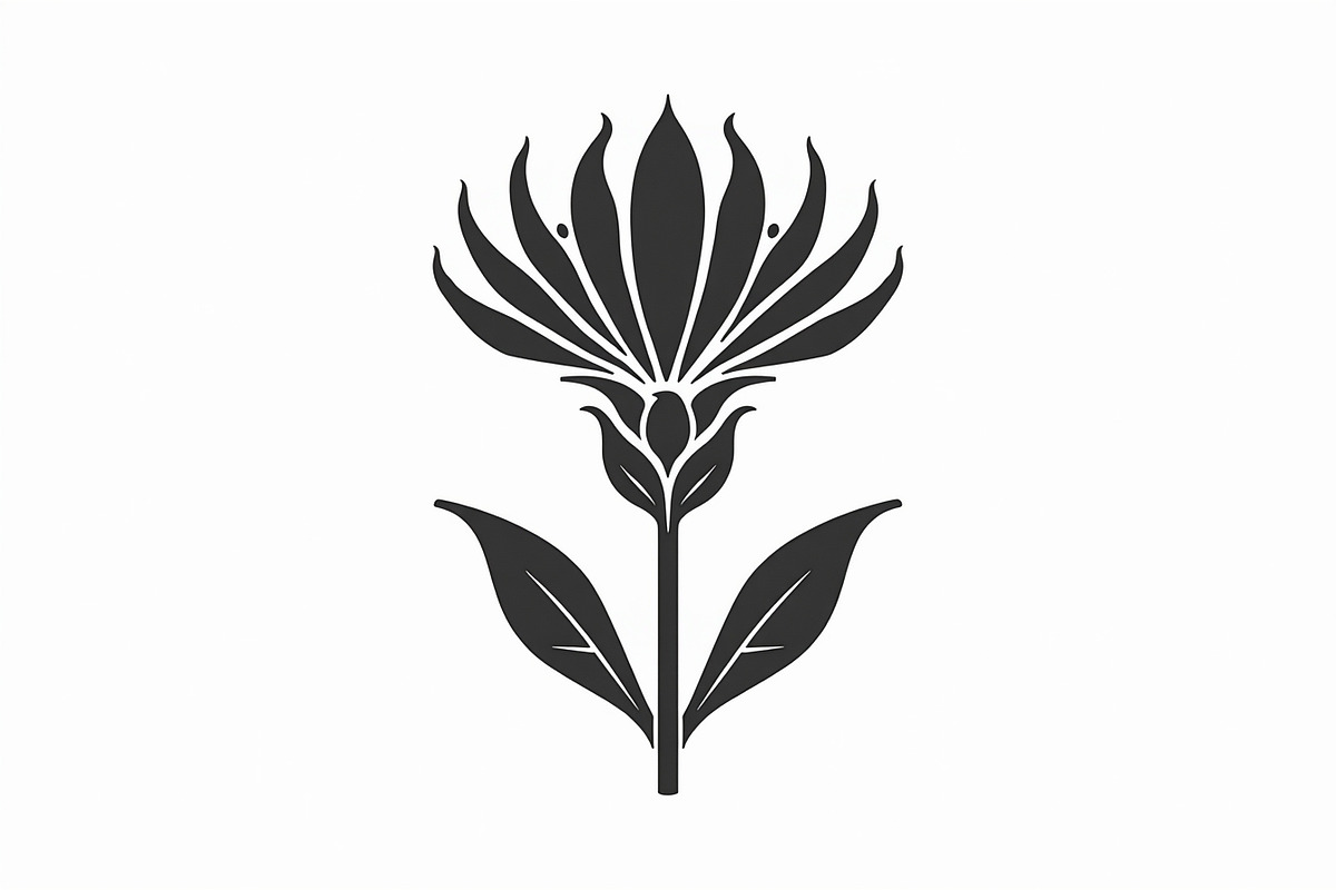 Simple Botanical Silhouettes, an Illustration by Gaye Art (Photo 13 of 21)