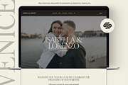 Destination Wedding Website Template, a Squarespace Template by 3.14&Co (Thumbnail 1 of 9)