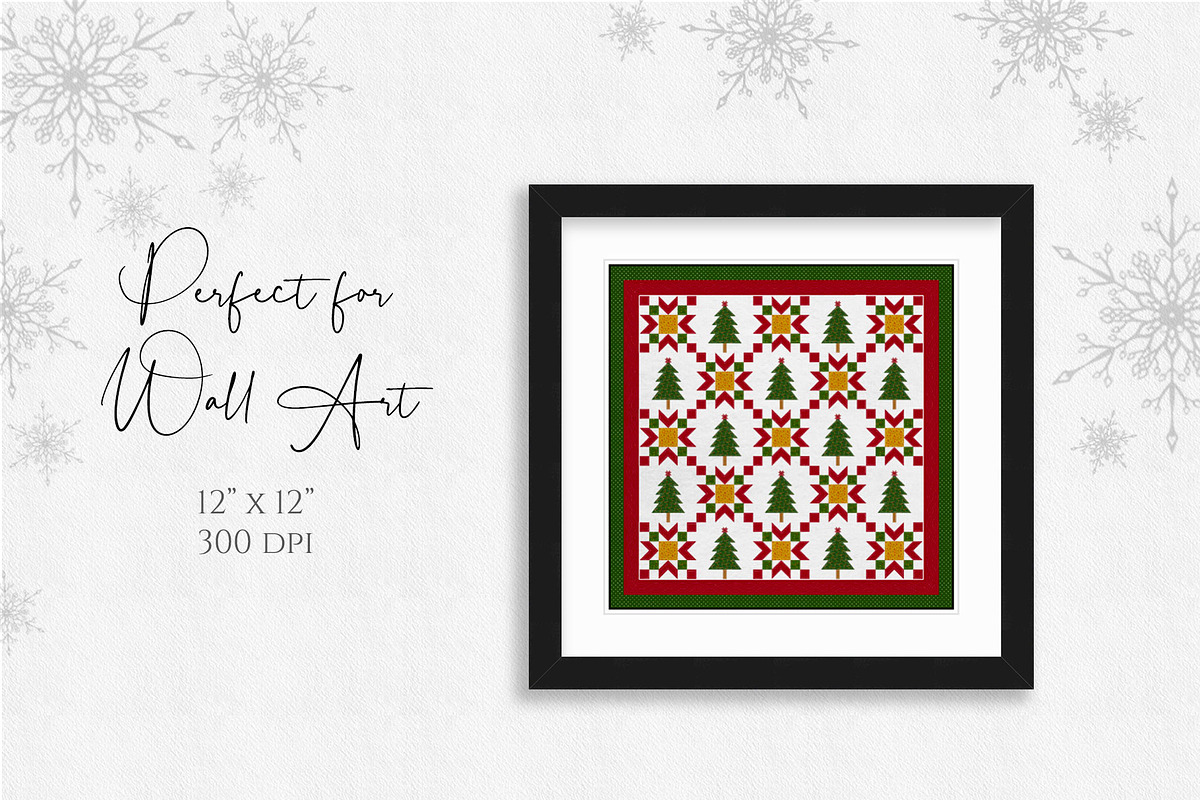 Christmas Quilt Illustrations, a Decorative Illustration by Maggie Stilwell Design (Photo 2 of 9)
