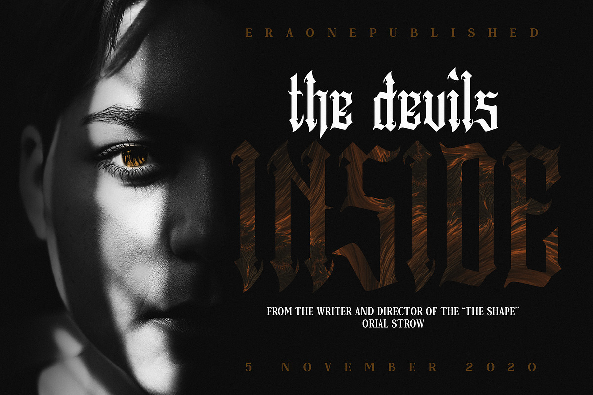 Darkgone Blackletter, a Blackletter Font by Typia Nesia (Photo 2 of 10)