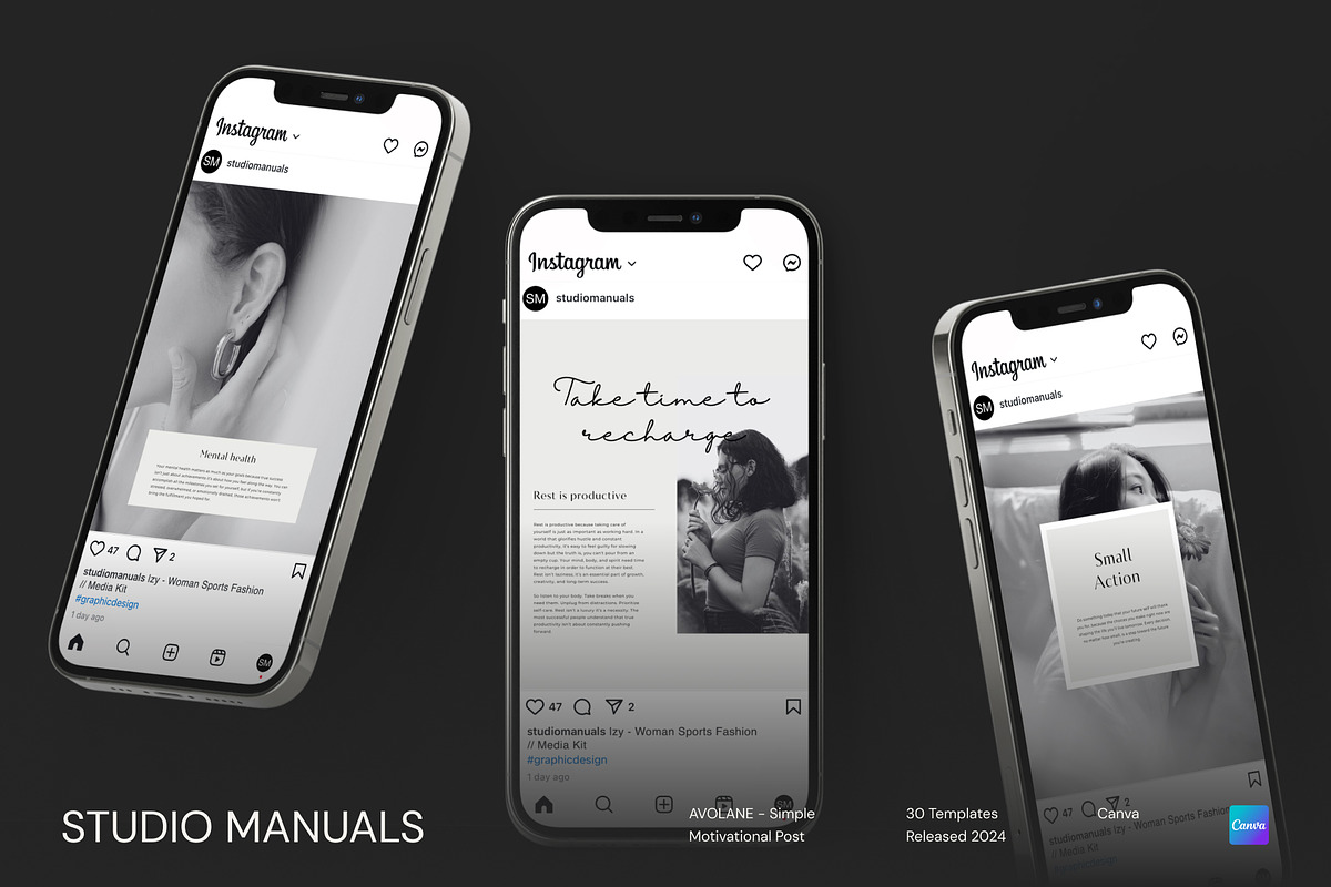 AVOLANE - Simple Motivational Post, a Social Media Template by Studio Manuals (Photo 5 of 8)