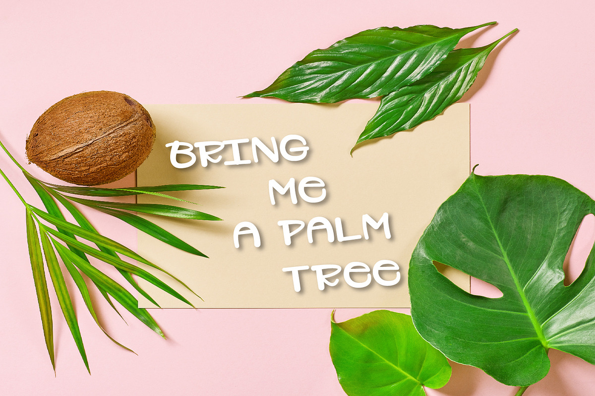 Plantelope - Outlined Font preview 6