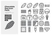 Chocolate Icon Pack, an Outline Icon by erifqizeicon (Thumbnail 2 of 3)