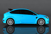 2009 Ford Focus RS, a Cars & Vehicle 3D Model by valtriiu (Thumbnail 4 of 12)
