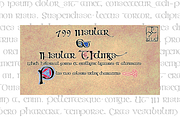 799 Insular, a Script Font by GLC Foundry (Thumbnail 1 of 3)