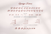Tequilla Creature | Bold Calligraphy, a Script Font by Ariya Works (Thumbnail 12 of 14)