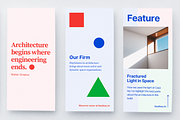BAUHAU Theme | 15 Canva IG Stories, a Social Media Template by OEN Design (Thumbnail 5 of 6)