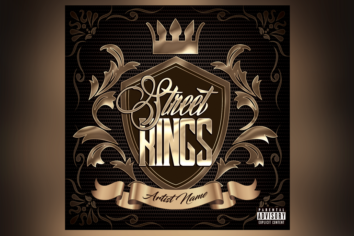 Vintage | CD Cover | Hip Hop, a Templates & Theme by White Shadow Graphix