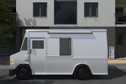 Food Truck Mockup, an Advertising Mockup by Unerispace (Thumbnail 4 of 5)