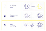 Easter Line Icon Set, an Outline Icon by iStar Design (Thumbnail 4 of 5)