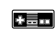 set of gaming controller silhouettes, an Illustration by Amazin_art (Thumbnail 14 of 41)
