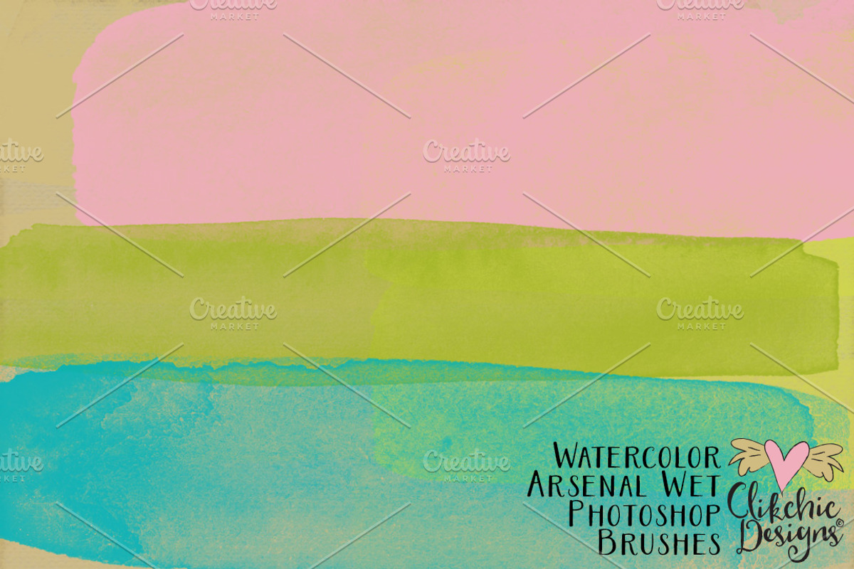 Watercolor Arsenal Wet Brushes preview 3