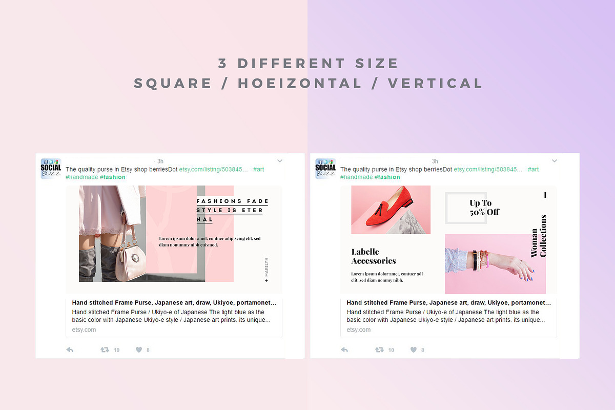 Briley Social Media Pack, a Social Media Template by Crevo Studio (Photo 7 of 8)