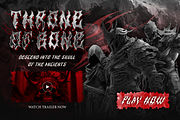 Slavice - Tribal Metal Font, a Blackletter Font by Burntilldead (Thumbnail 4 of 10)