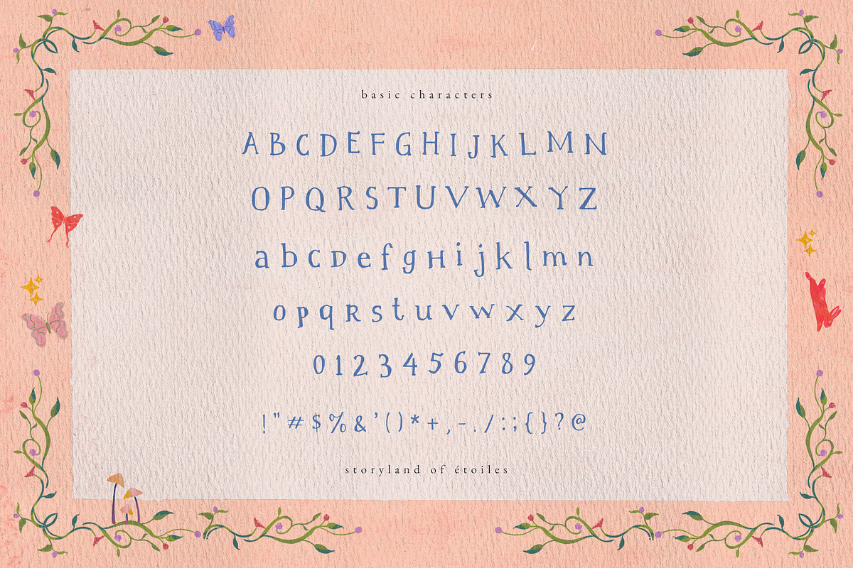Storyland of Étoiles Handdrawn Serif, a Handwritten Font by Perplexitics (Photo 10 of 10)