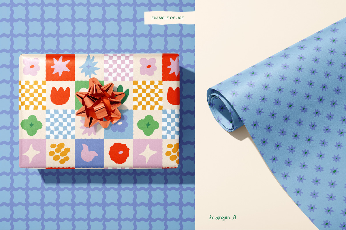 Barefoot Blooms. Seamless Patterns, a Pattern Graphic by oxygen_8 (Photo 7 of 9)