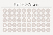 Greige Instagam Highlight Icons, a Social Media Template by Indie Grace Design (Thumbnail 3 of 7)