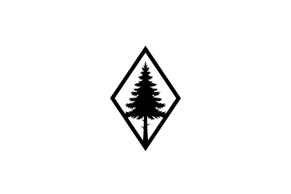 Geometric Pine Tree Emblem Bundle, an Illustration by Creativeshirt (Photo 13 of 31)