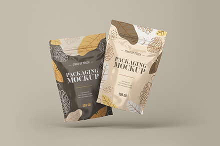 Stand Up Pouch Mockups, a Packaging Mockup by Hubzway