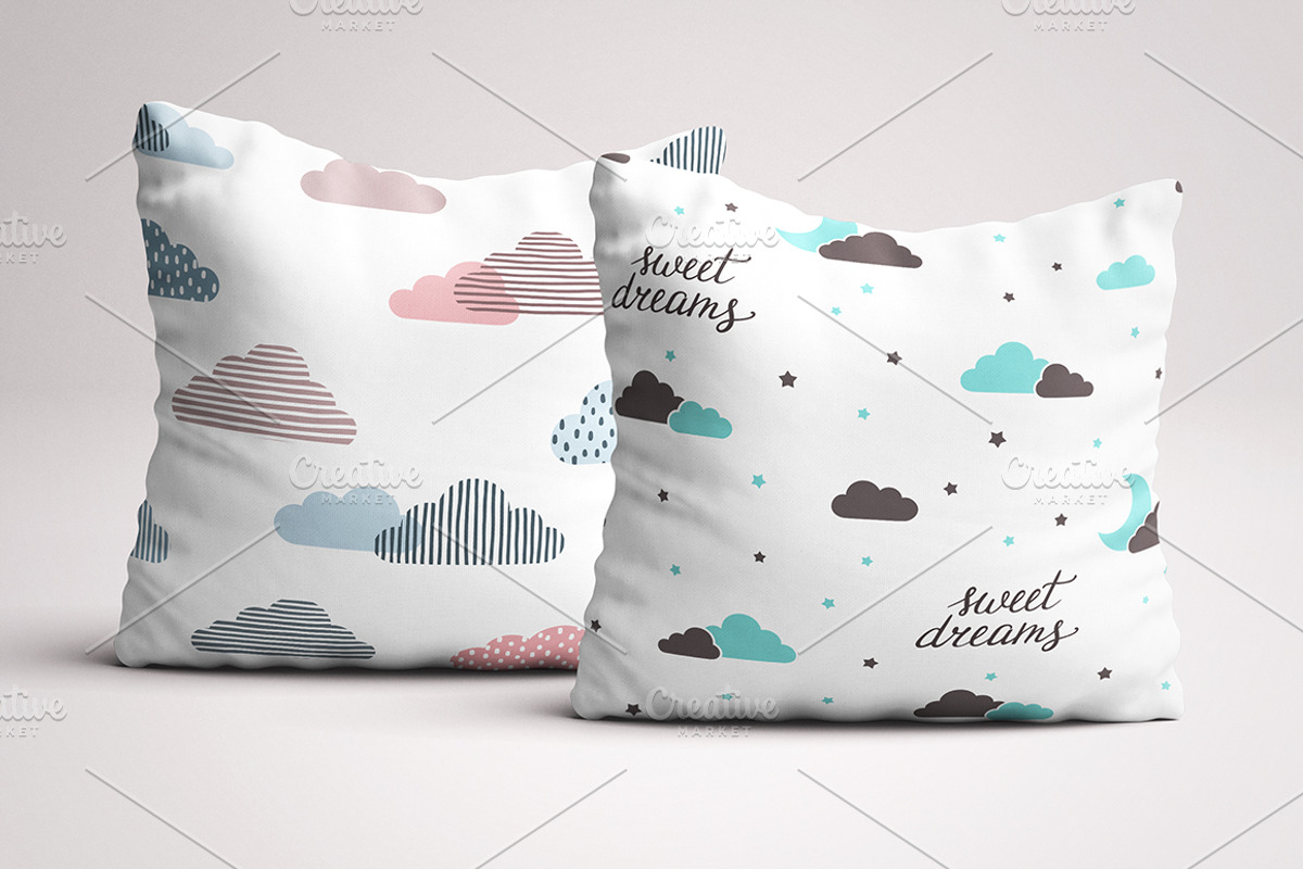 10 cute Vector Seamless Patterns, a Pattern Graphic by InkySplash (Photo 5 of 5)