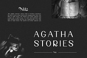 Nifa Ligature Sans Serif Typeface, a Sans Serif Font by yaqublekker (Thumbnail 9 of 10)
