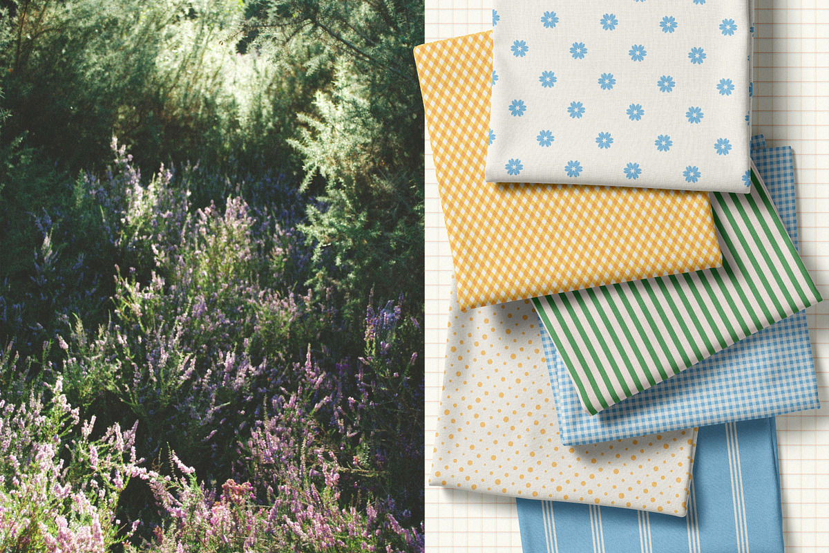 50 Sunny Classics Seamless Patterns, a Pattern Graphic by Leila Divine (Photo 7 of 7)