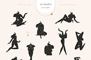 FORMS of BEAUTY Line Art Collection, a Person Illustration by Acierto Studio (Thumbnail 8 of 19)