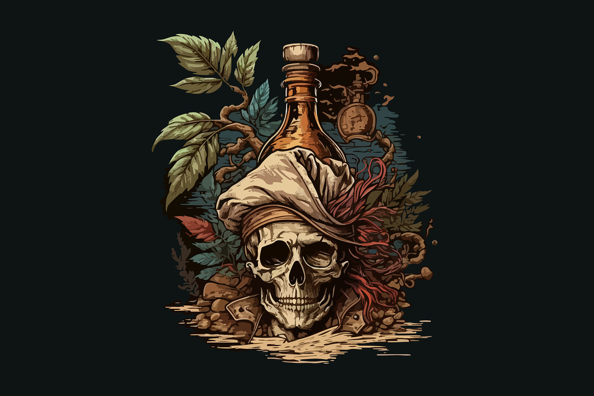 Dark rum vintage typeface plus bonus, a Font by Fractal fonts & graphics (Photo 23 of 31)