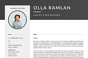 Resume/CV Template, a Resume Template by Symie Design (Thumbnail 4 of 4)