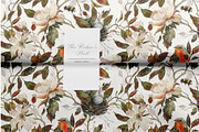The Robin's Nest Seamless Pattern, a Pattern Graphic by MouseGrey (Thumbnail 7 of 8)