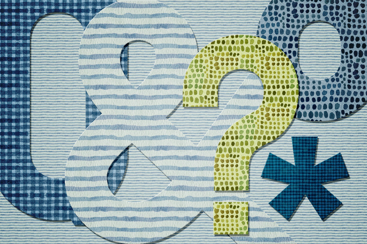 Watercolour Patterns Freehand preview 3