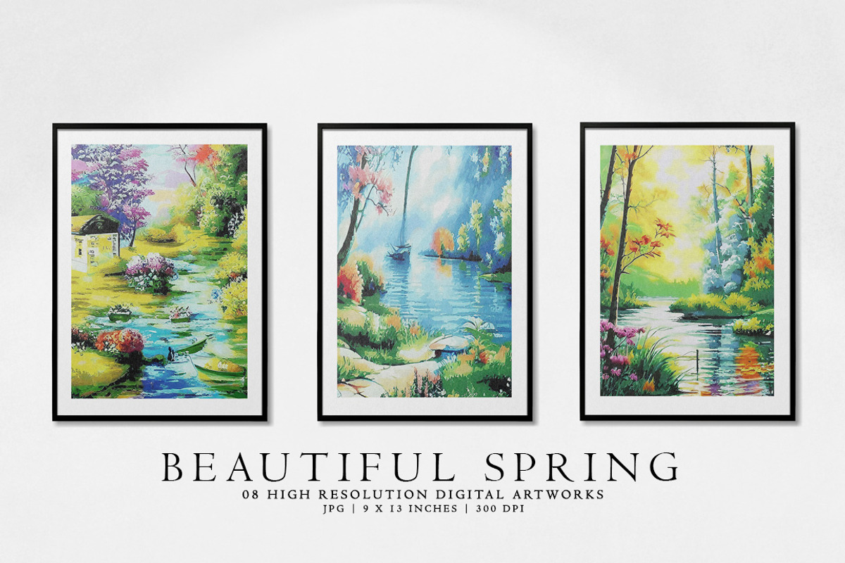 Beautiful Spring, a Decorative Illustration by Digital Art Creations (Photo 6 of 6)