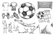 Soccer Drawing, an Illustration by Paperboxshop (Thumbnail 1 of 3)