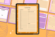 10 Organic Planners Canva Templates, a Templates & Theme by TemplateCastleStore (Thumbnail 3 of 9)
