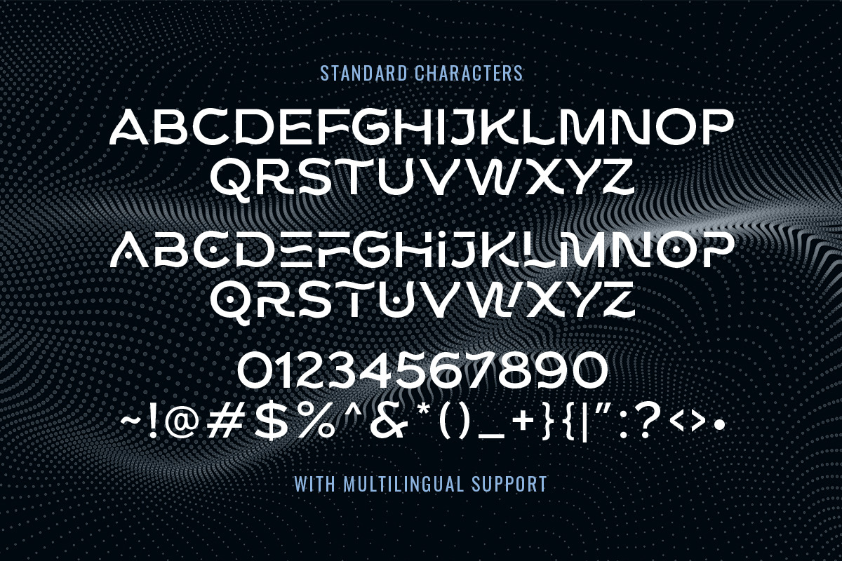 Bodwars - Hi-tech Logo Typeface, a Font by Sarid Ezra (Photo 7 of 7)