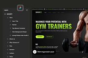 MASSFIT - Health and Fitness, a Landing Page Template by SLAB! Design (Thumbnail 2 of 4)