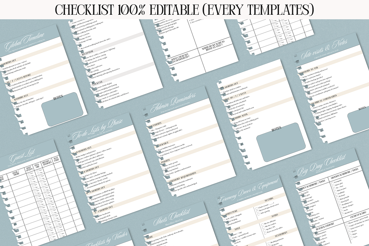 The Ultimate Wedding Day Binder, a Brochure Template by PixelBloomClub (Photo 4 of 8)