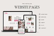 Website Template for Services, a Wix Template by Ton Rêve Design Studio (Thumbnail 2 of 8)