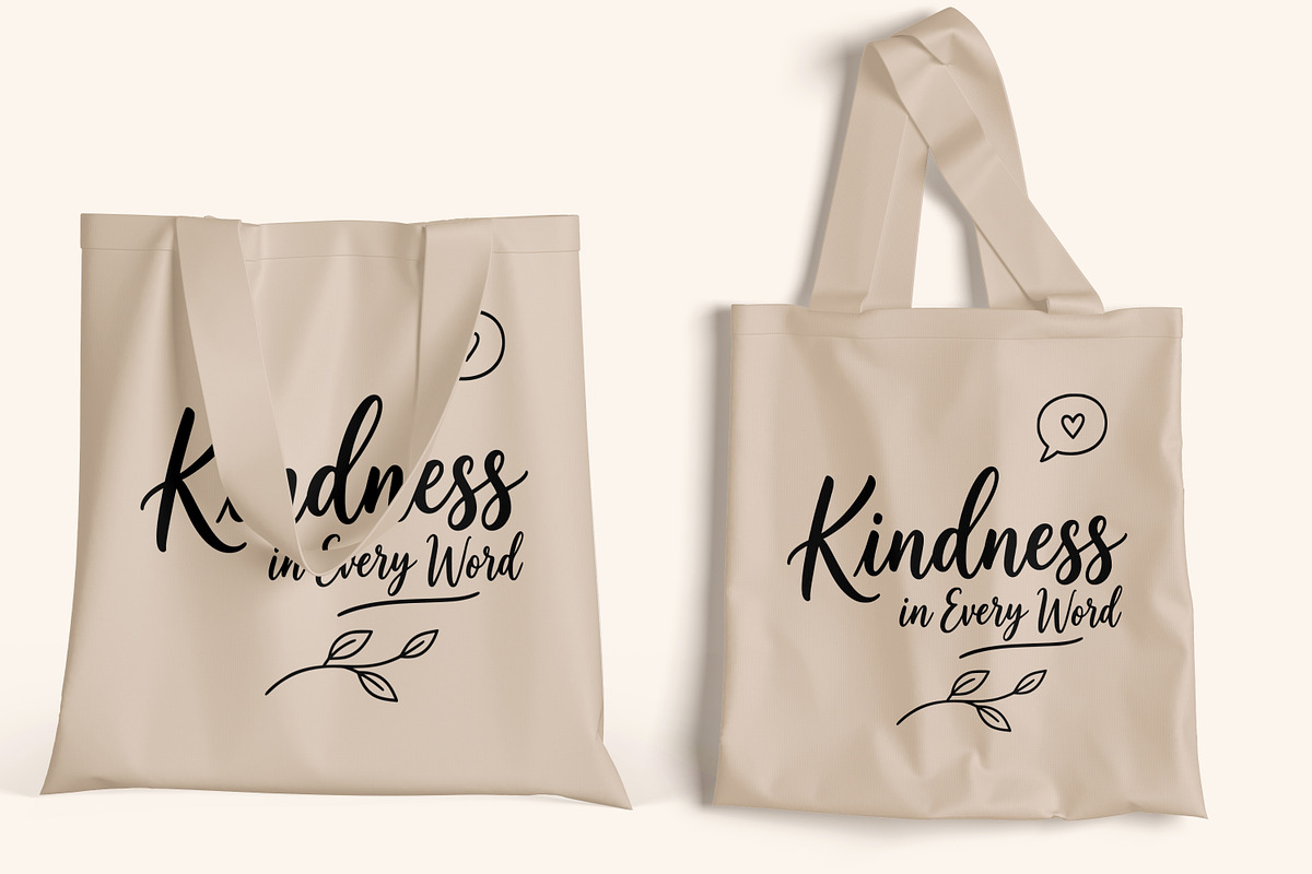 Kindness in Every Word Line Art, an Object Illustration by Ghagra (Photo 6 of 7)
