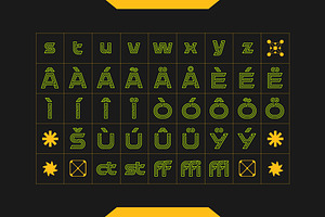 Stoidnet - Futuristic Display Font