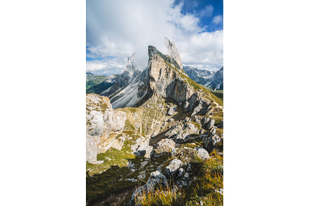 Beautiful landscape of Seceda peak, a Nature Photo by Igor Tichonow